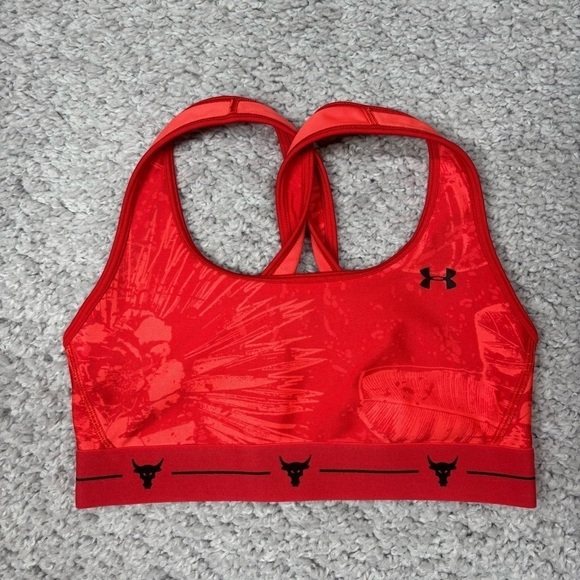 Under Armour Other - Under Armour Sports Bra Womens Small Project Rock Training Gym Activewear Casual